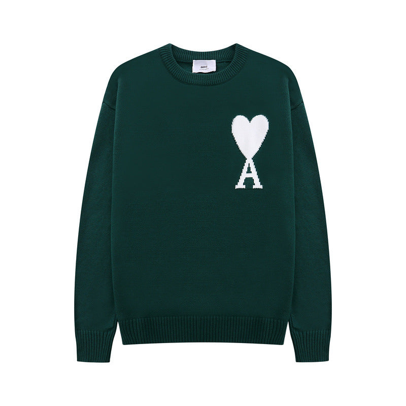 AMI | HEART SWEATER